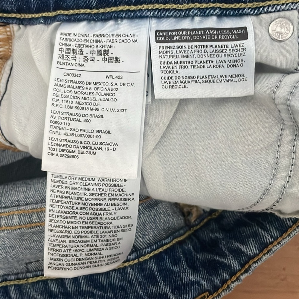 LEVI’S 721 High Rise Skinny Size 30x30 - Picture 12 of 13